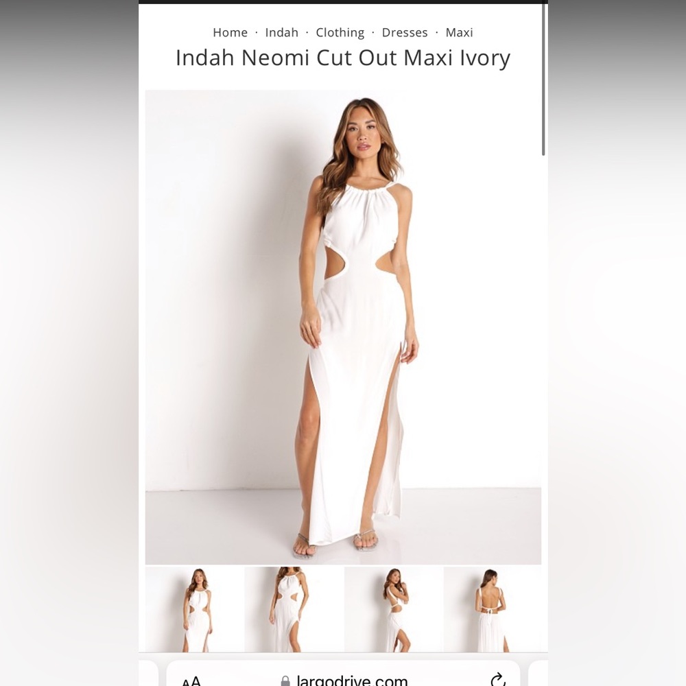 Indah Neomi Cut Out Maxi